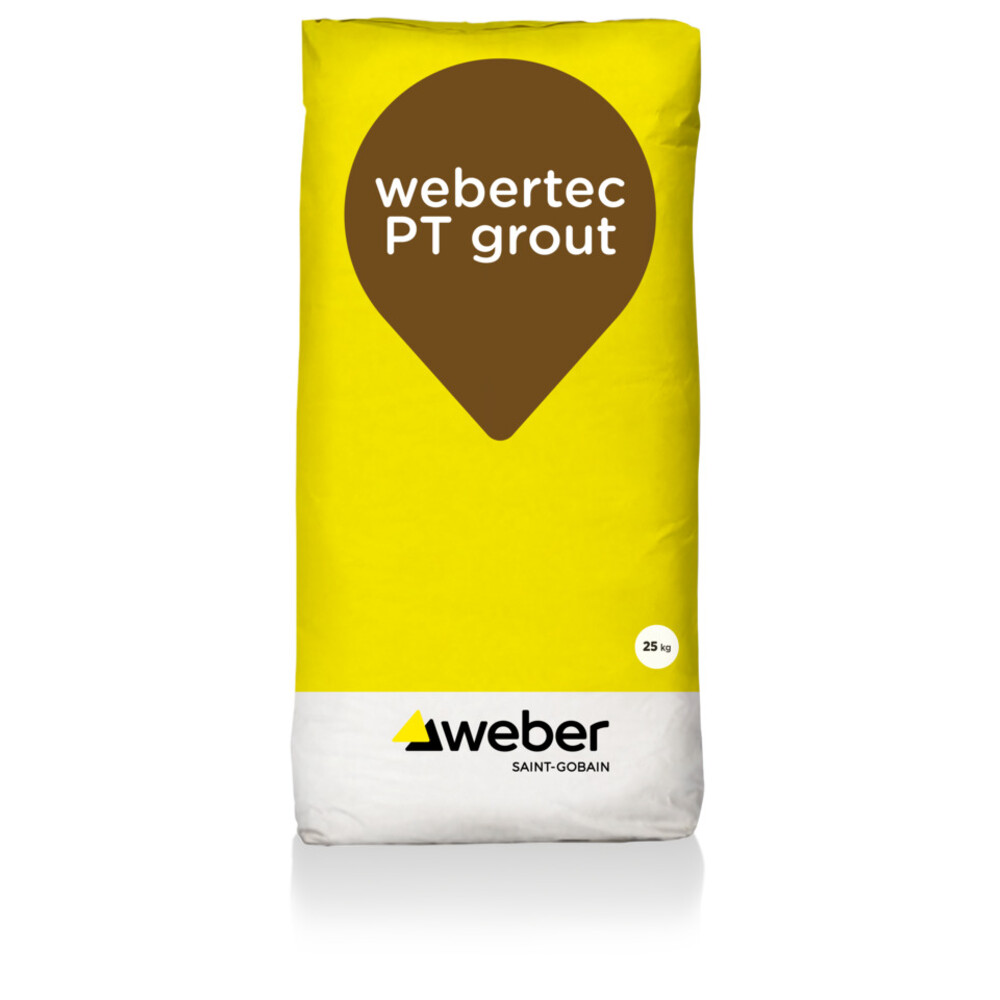 webertec PT grout Grouting & bedding > Technical & Repair Mortars
