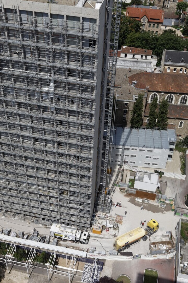 Renovation solution in high rise appartment building